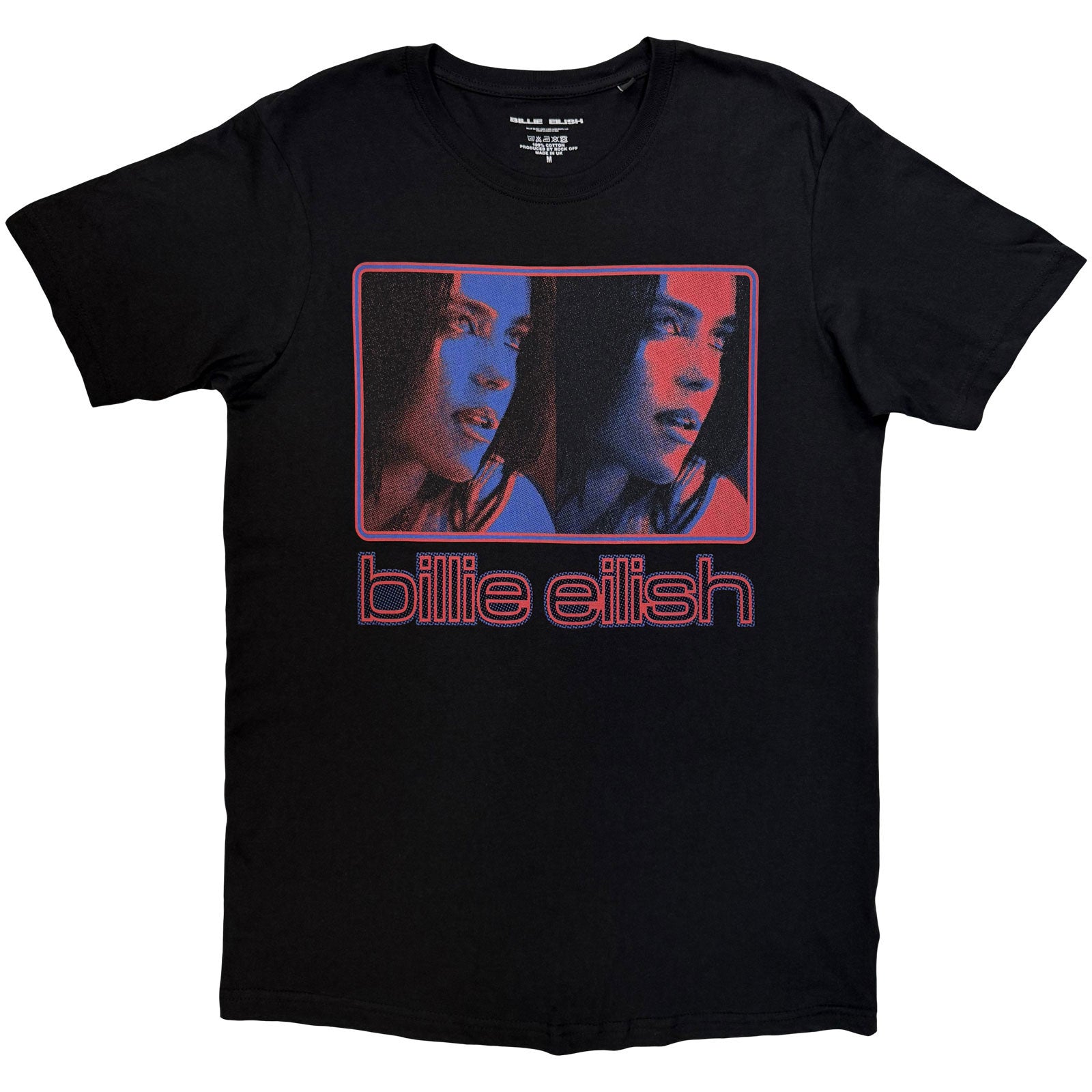 Een foto van een Billie Eilish T-Shirt