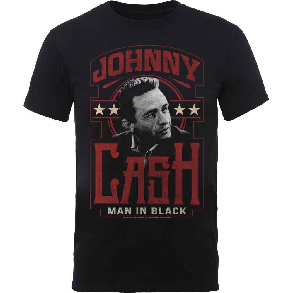 Een foto van een Johnny Cash T-Shirt