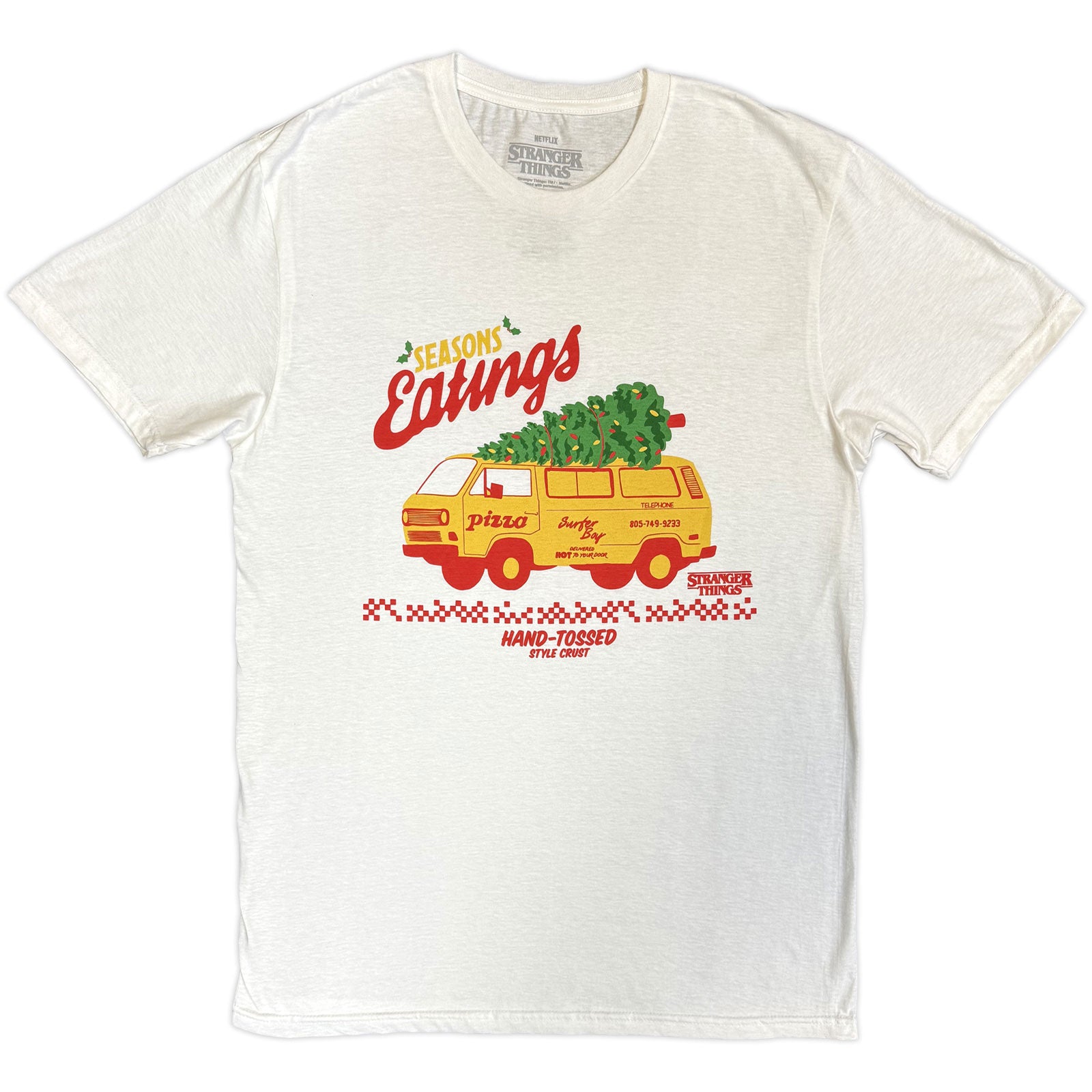 Een foto van een Stranger Things T-Shirt