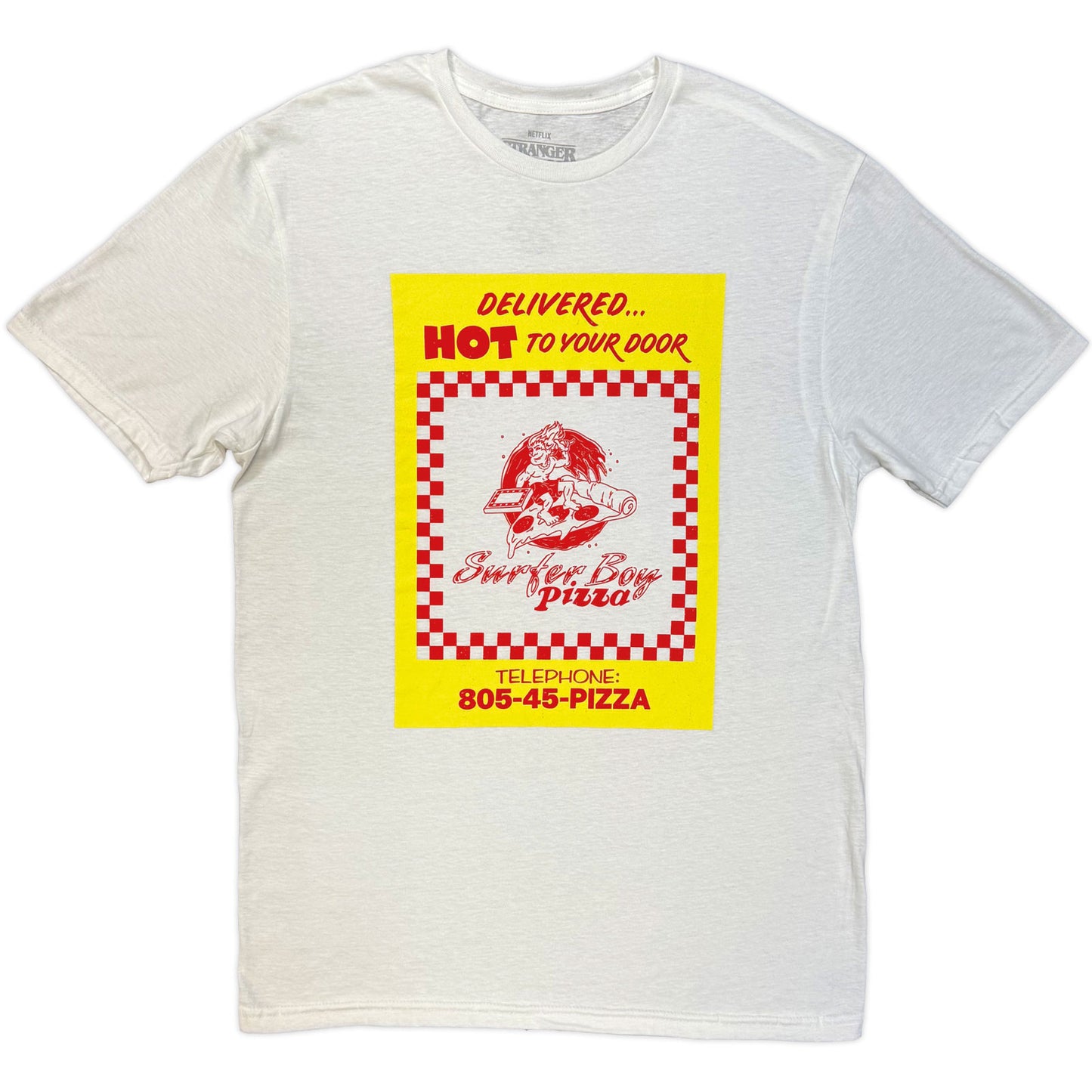 Een foto van een Stranger Things T-Shirt