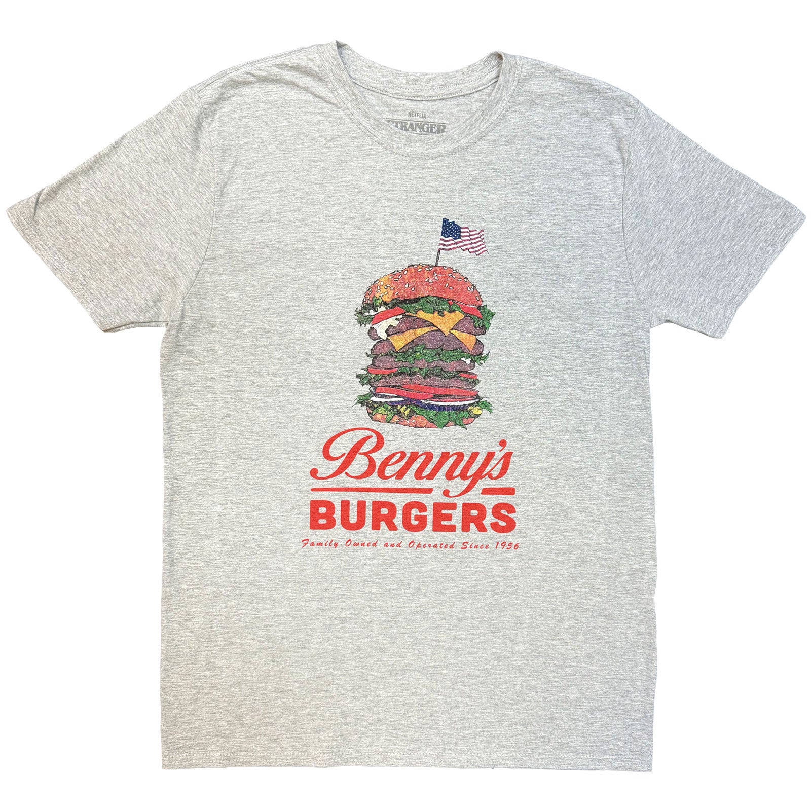 Een foto van een Stranger Things T-Shirt