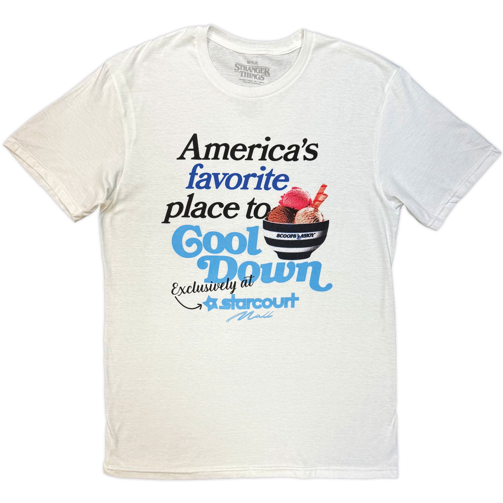Een foto van een Stranger Things T-Shirt