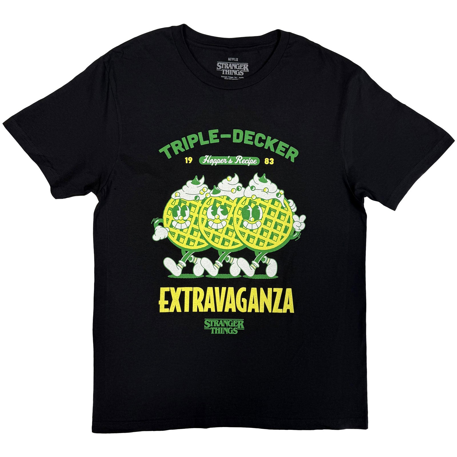 Een foto van een Stranger Things T-Shirt