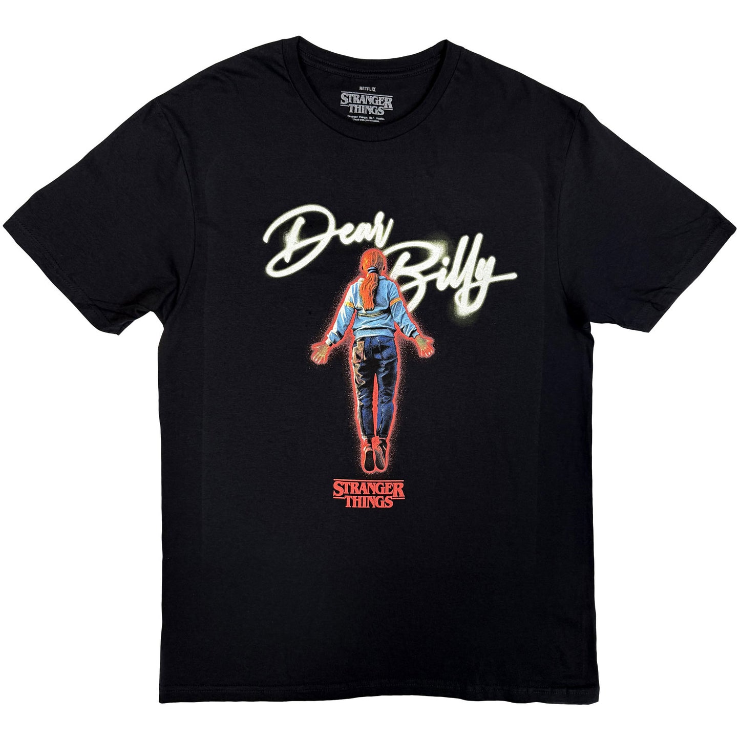 Een foto van een Stranger Things T-Shirt