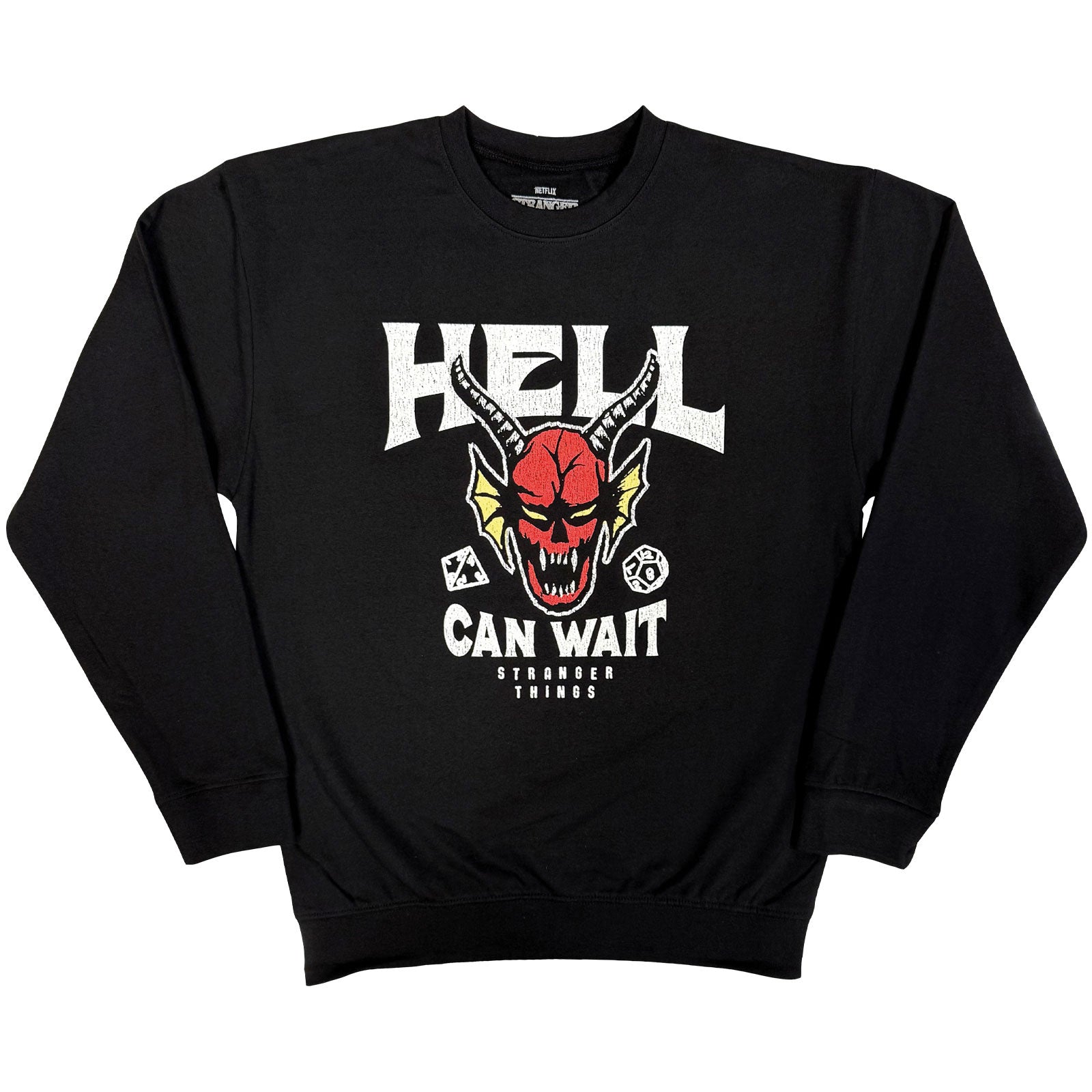 Een foto van een Stranger Things Sweatshirt