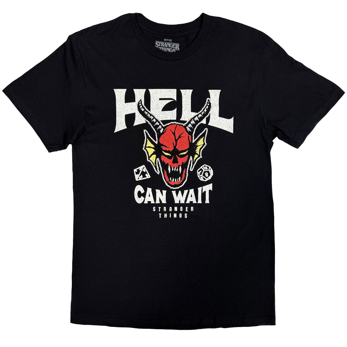 Een foto van een Stranger Things T-Shirt