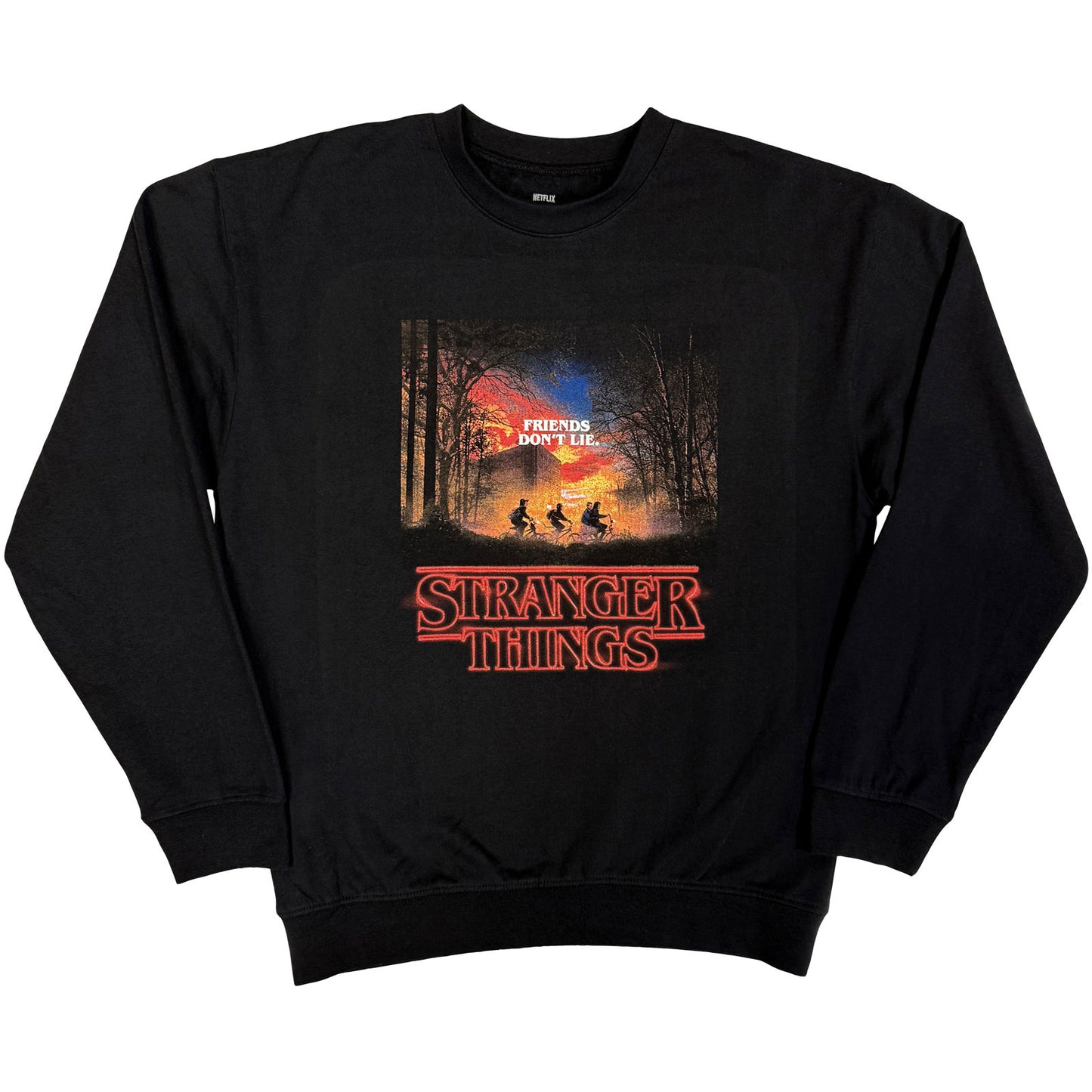 Een foto van een Stranger Things Sweatshirt