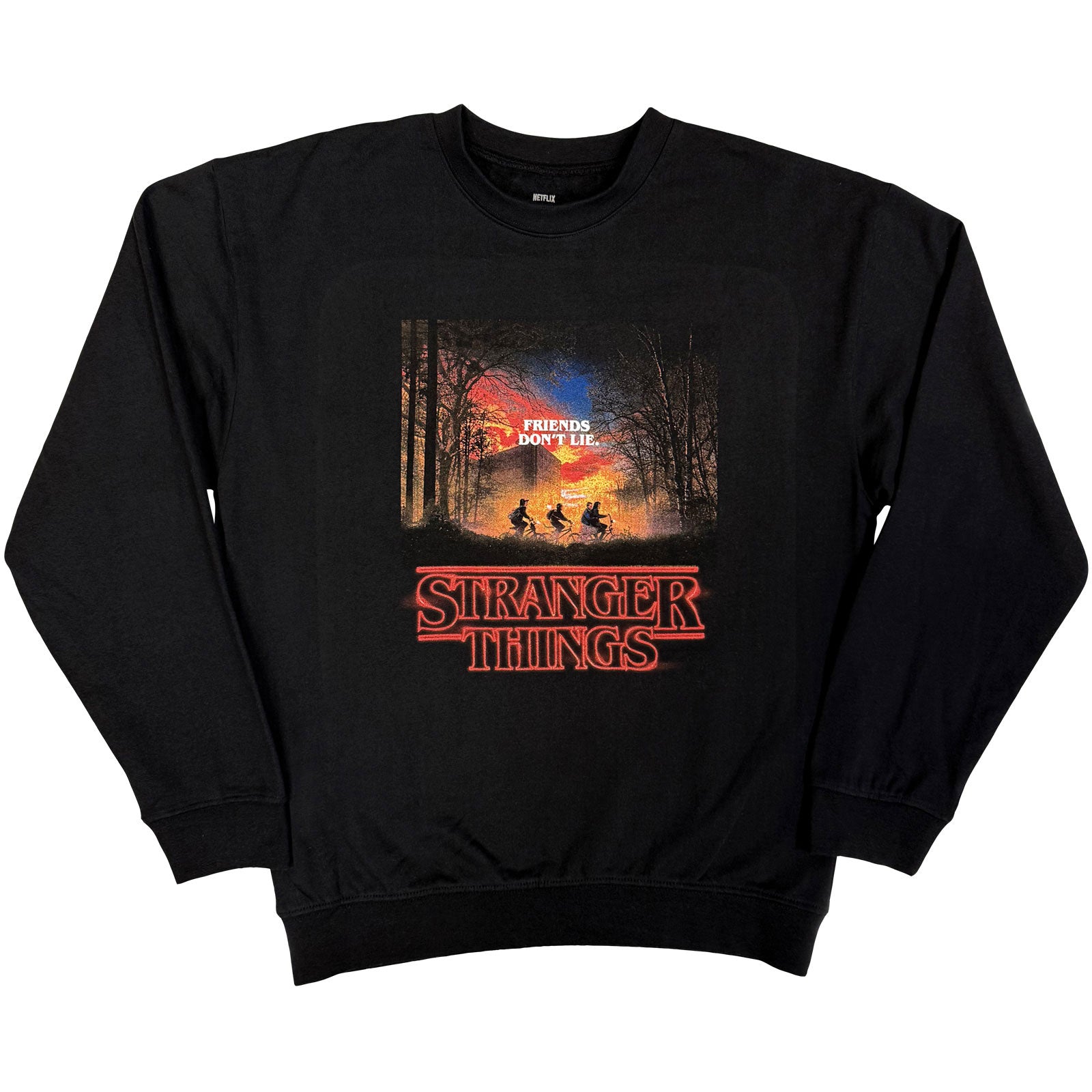 Een foto van een Stranger Things Sweatshirt