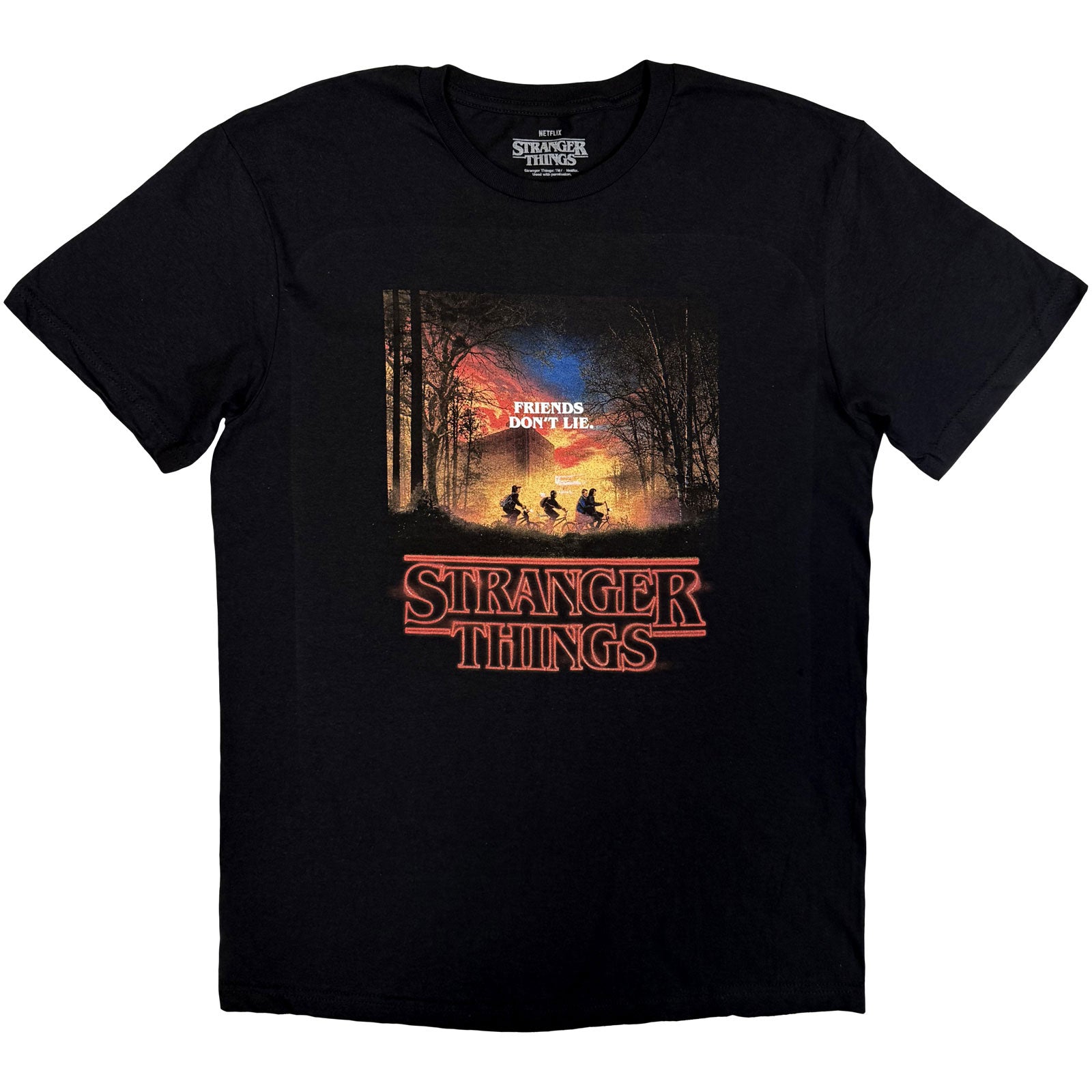 Een foto van een Stranger Things T-Shirt