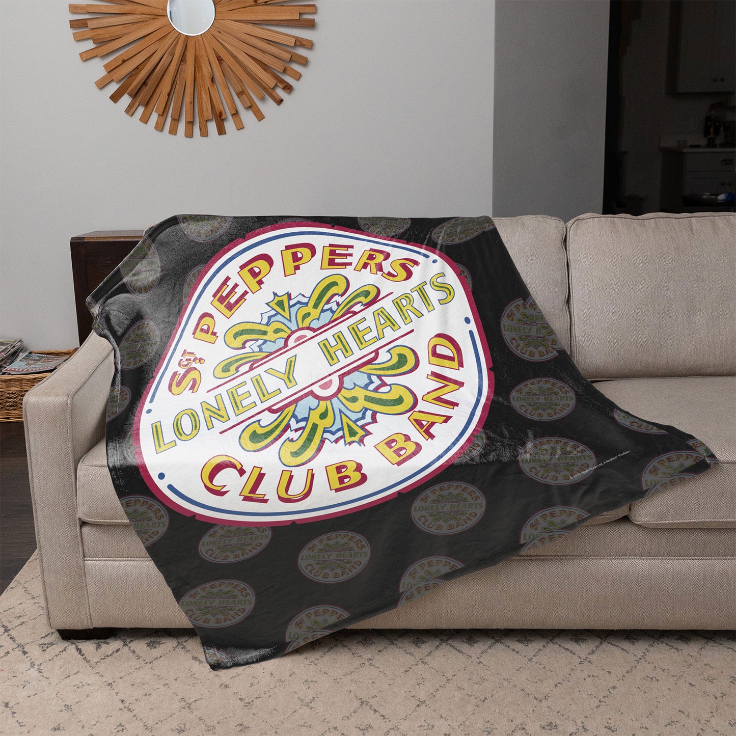 Een foto van een The Beatles Woontextiel