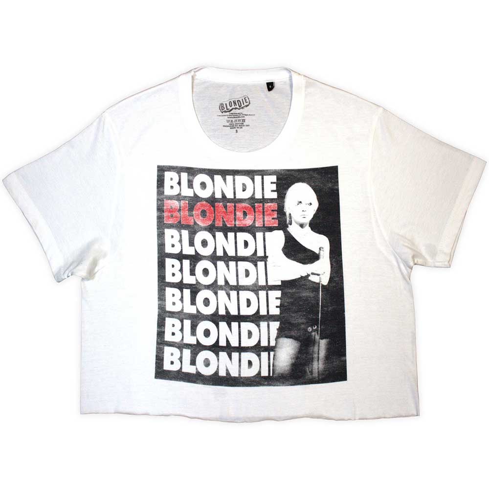 Een foto van een Blondie T-Shirt