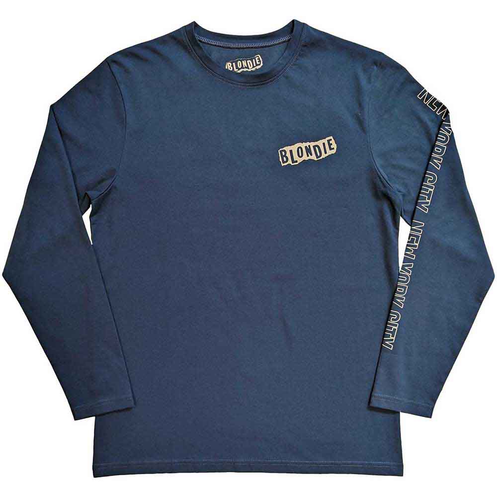Een foto van een Blondie Long Sleeve T-Shirt