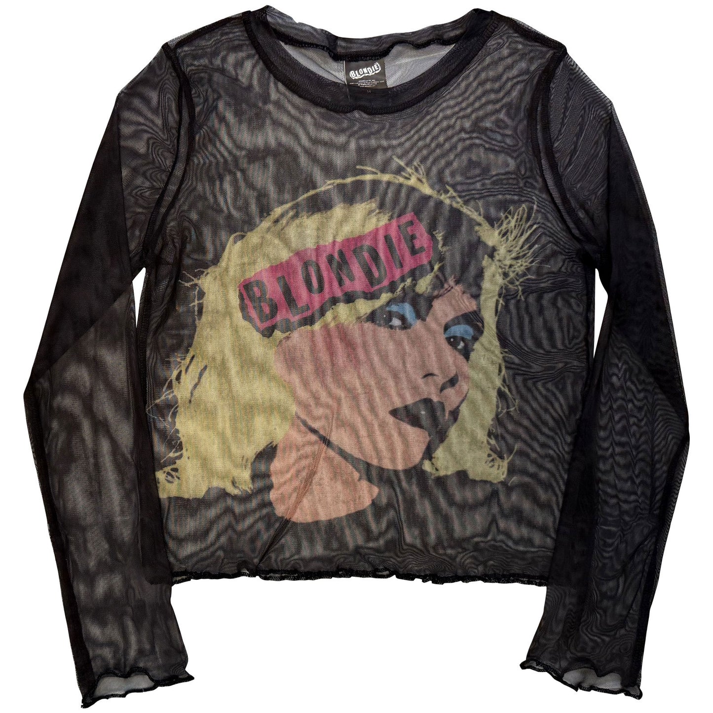 Een foto van een Blondie T-Shirt