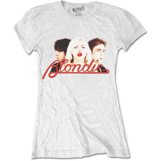 Blondie Ladies T-Shirt: P Lines Halftone T-Shirt