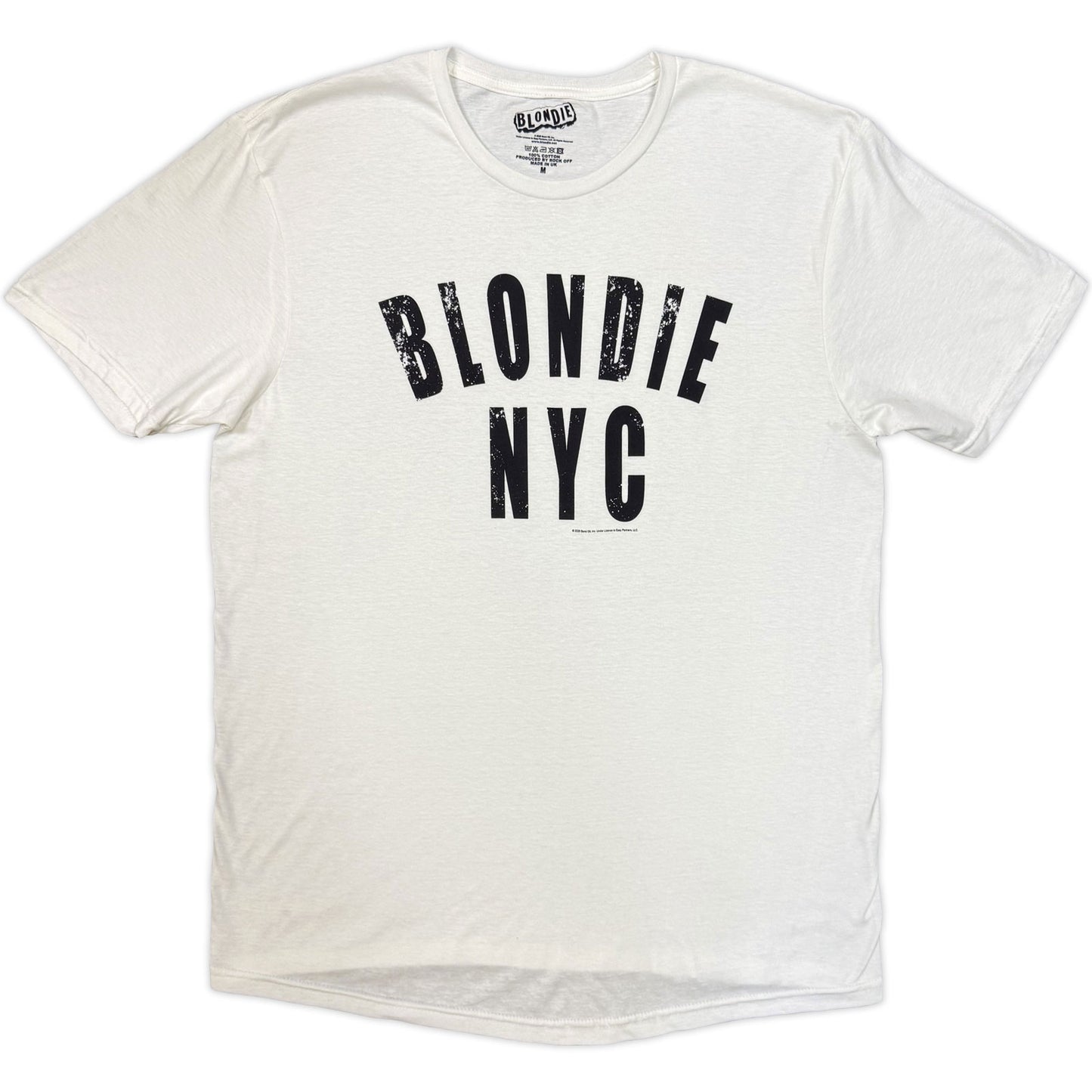 Een foto van een Blondie T-Shirt