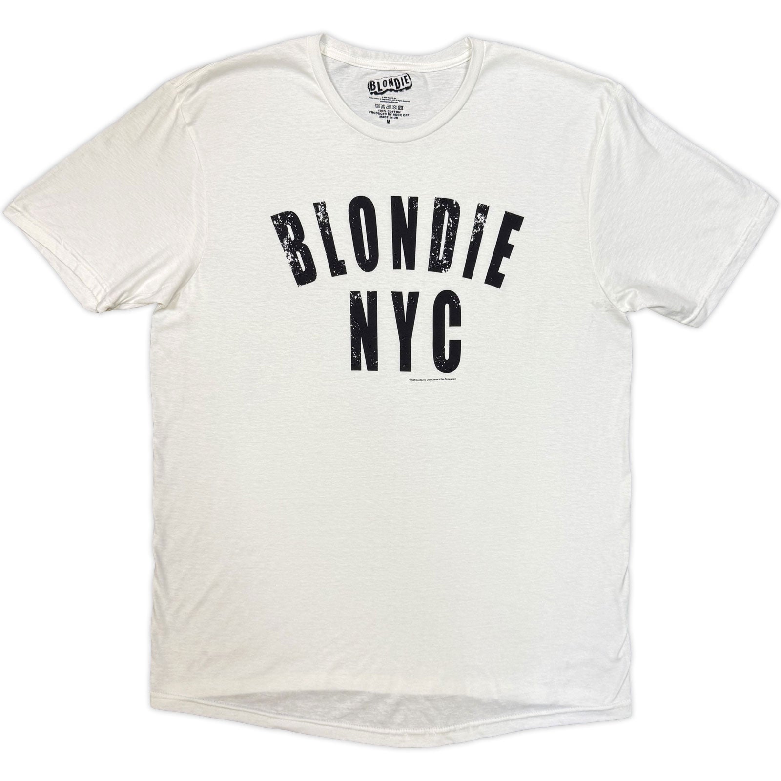 Een foto van een Blondie T-Shirt