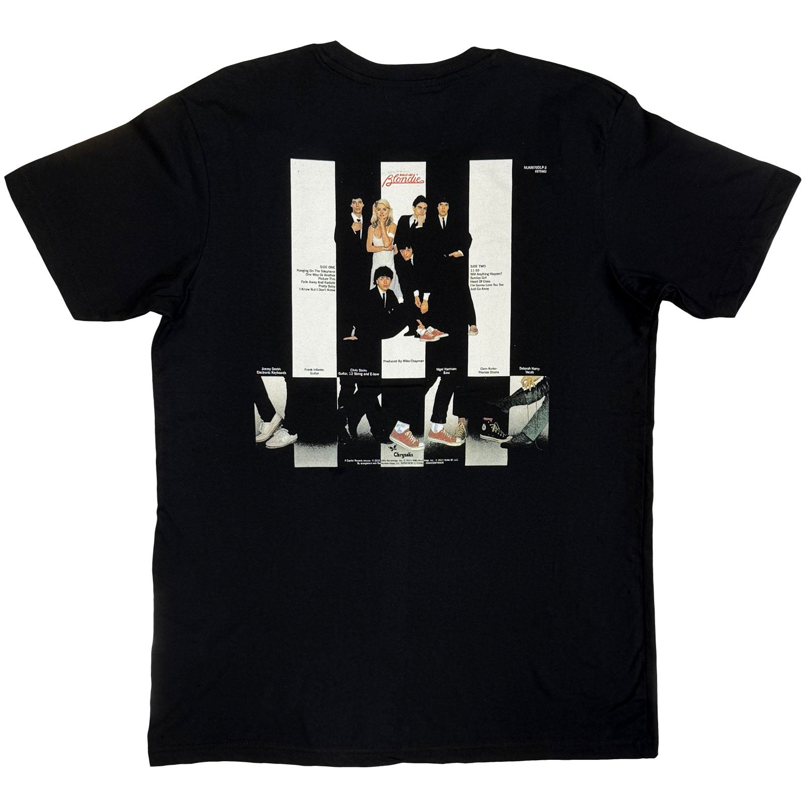 Een foto van een Blondie T-Shirt