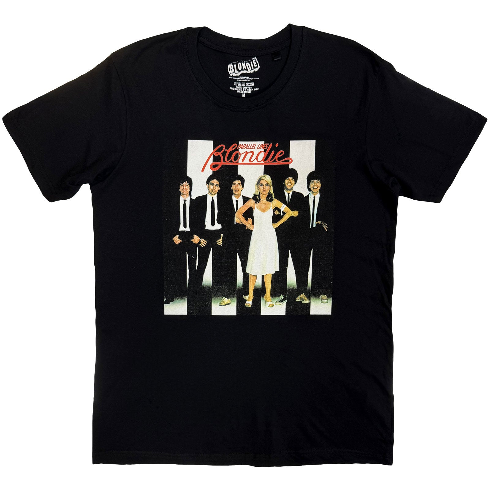Een foto van een Blondie T-Shirt