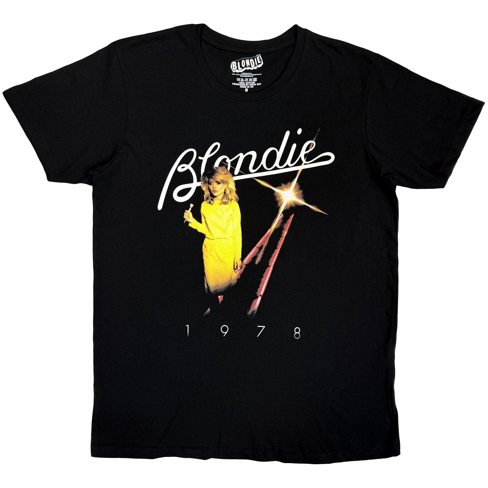 Een foto van een Blondie T-Shirt