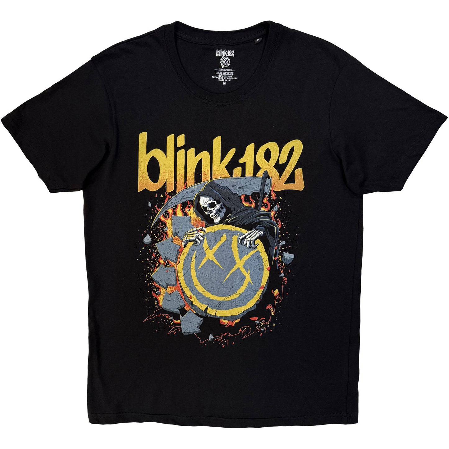 Een foto van een Blink-182 T-Shirt