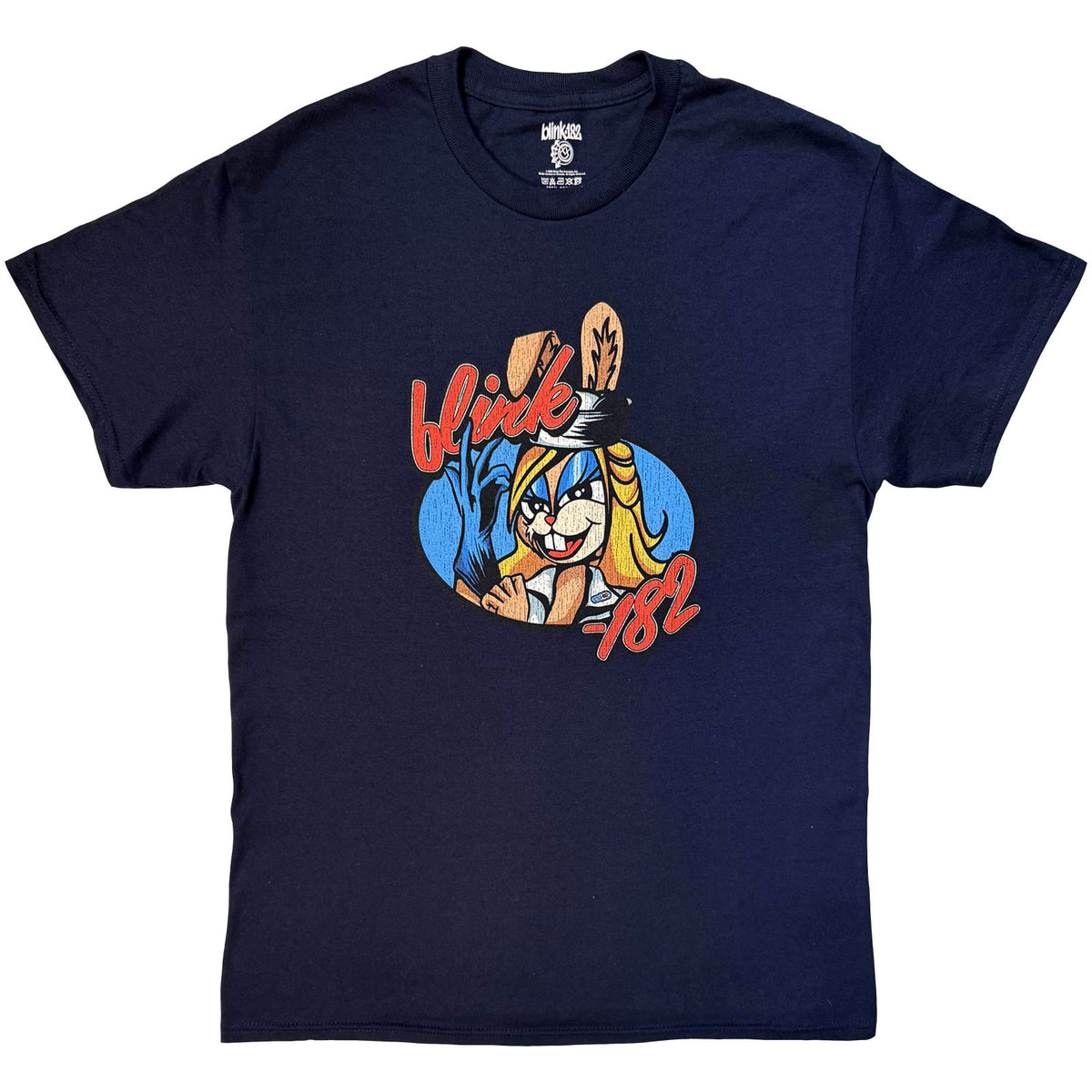 Een foto van een Blink-182 T-Shirt