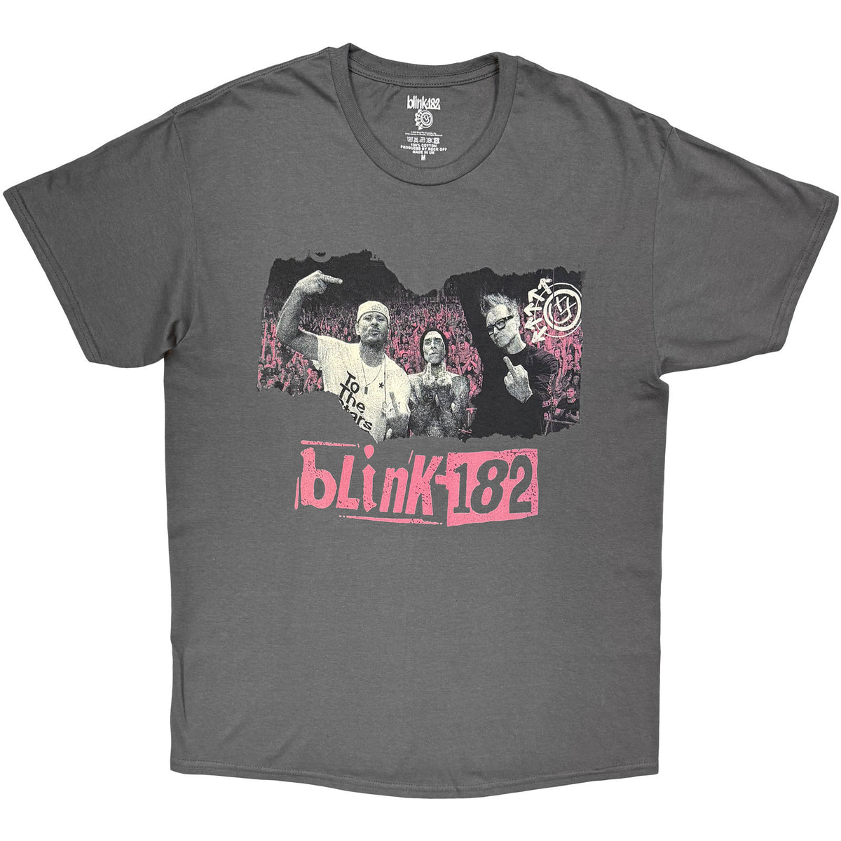 Een foto van een Blink-182 T-Shirt