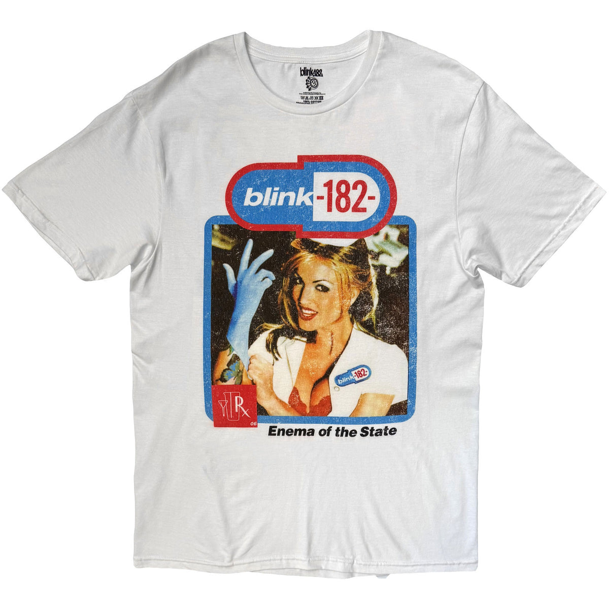 Een foto van een Blink-182 T-Shirt