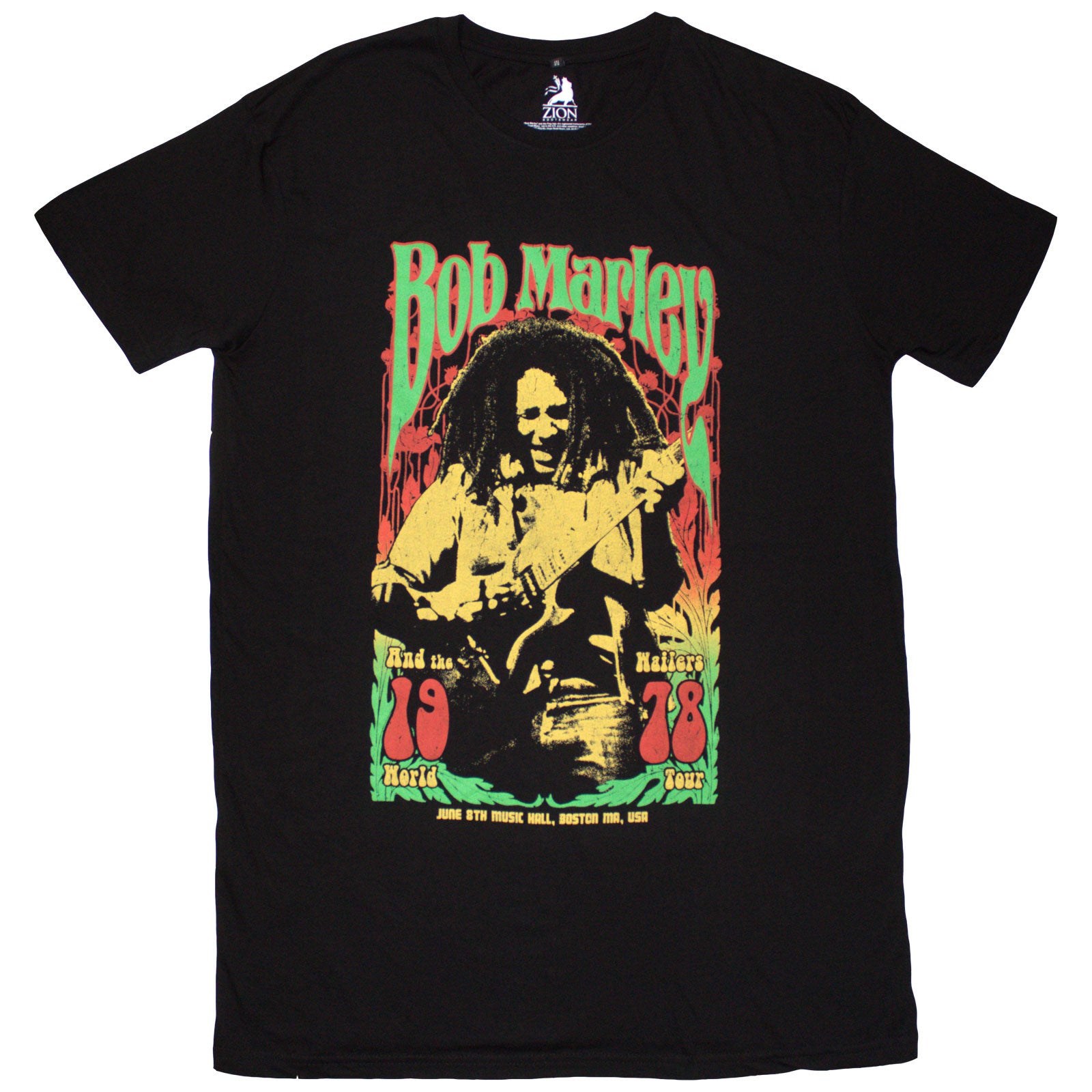 Een foto van een Bob Marley T-Shirt