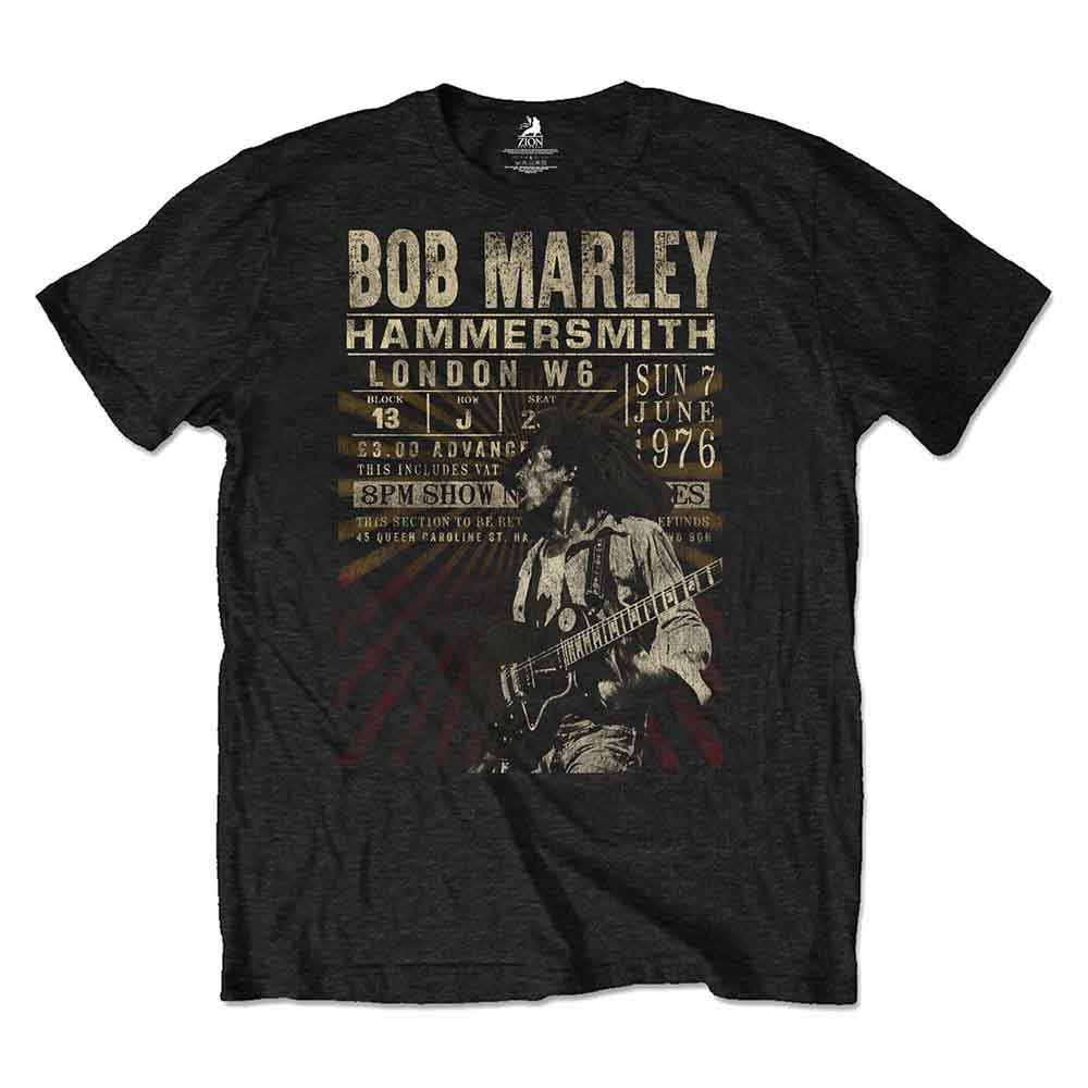 Een foto van een Bob Marley T-Shirt