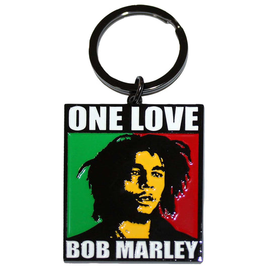 Een foto van een Bob Marley Sleutelhanger