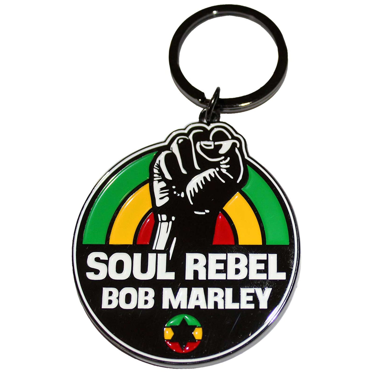 Een foto van een Bob Marley Sleutelhanger