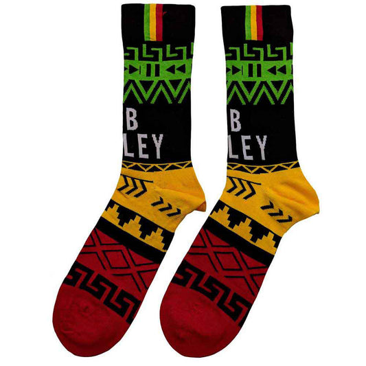 Een foto van een Bob Marley Sokken