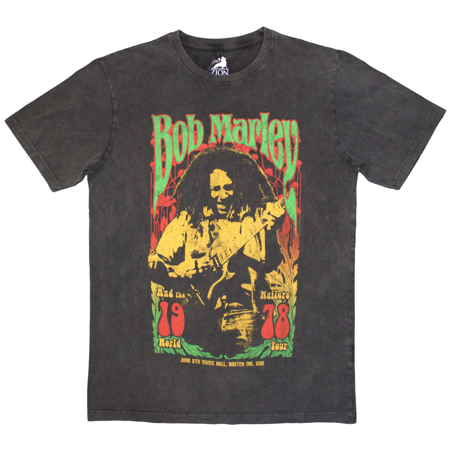 Een foto van een Bob Marley T-Shirt
