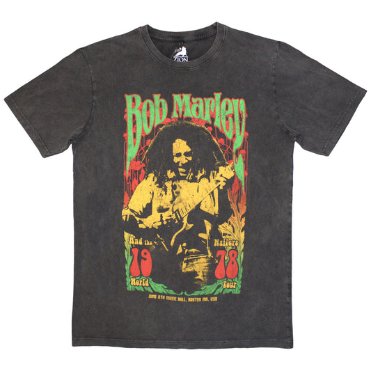 Een foto van een Bob Marley T-Shirt