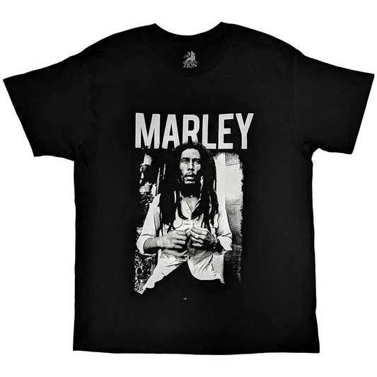 Een foto van een Bob Marley T-Shirt