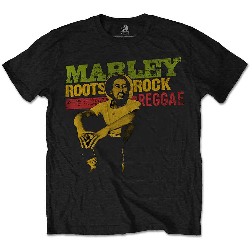Een foto van een Bob Marley T-Shirt