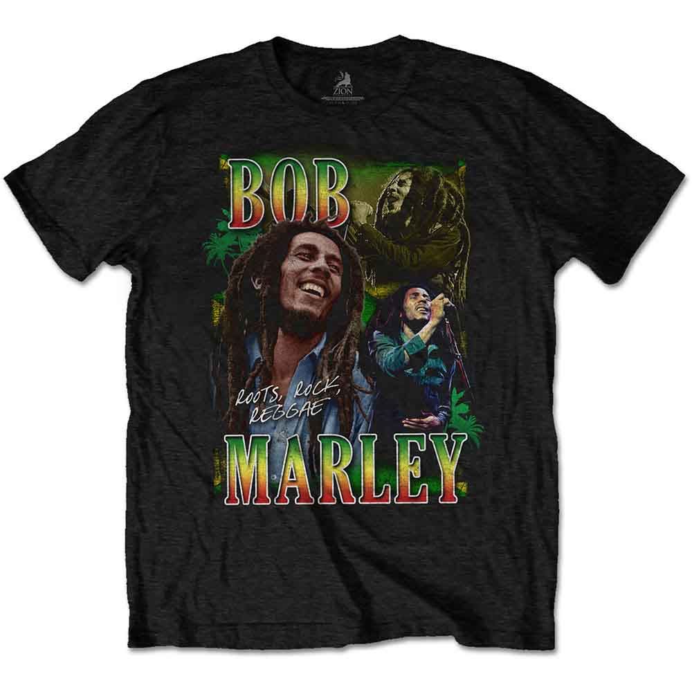 Een foto van een Bob Marley T-Shirt