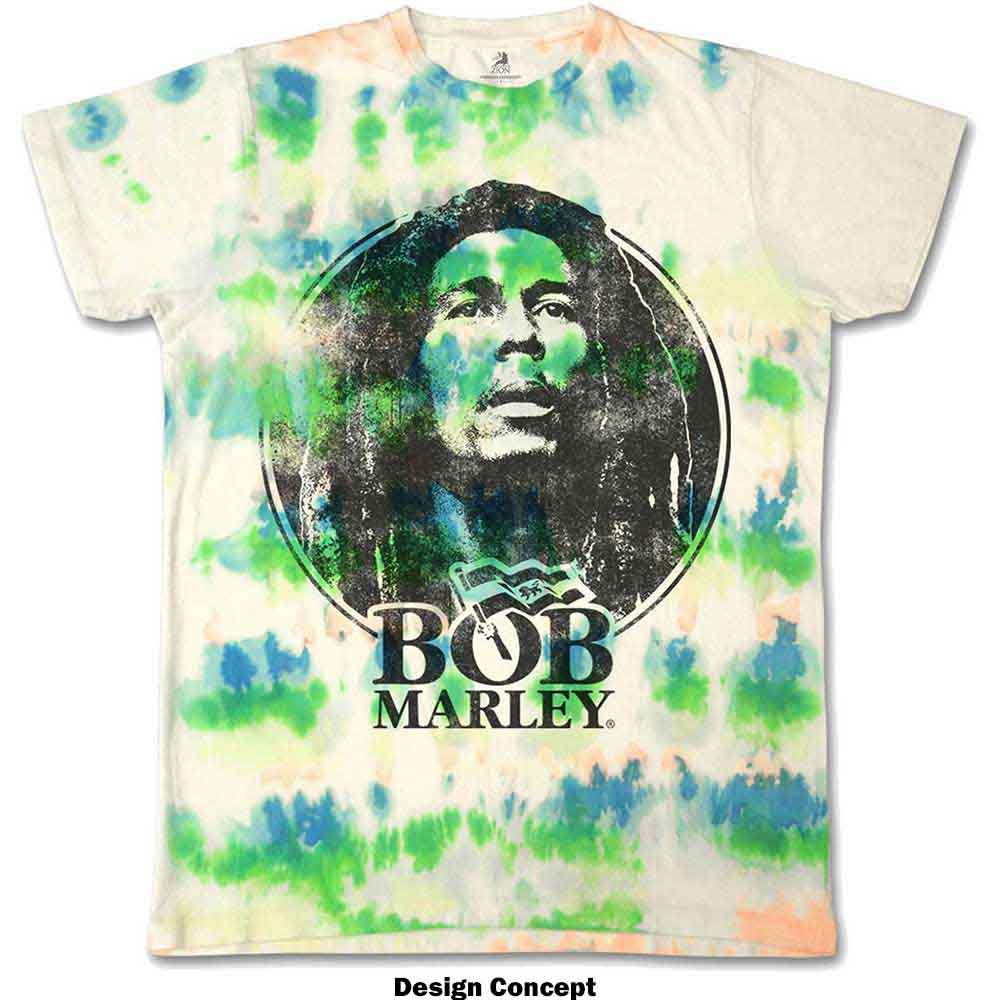 Een foto van een Bob Marley T-Shirt