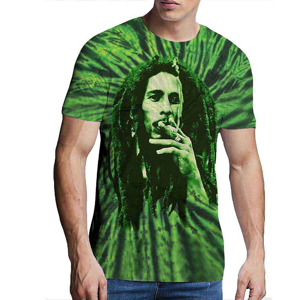 Een foto van een Bob Marley T-Shirt