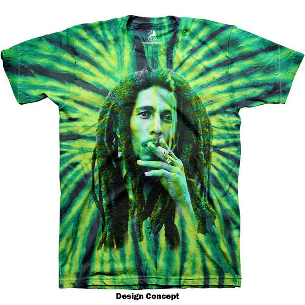Een foto van een Bob Marley T-Shirt