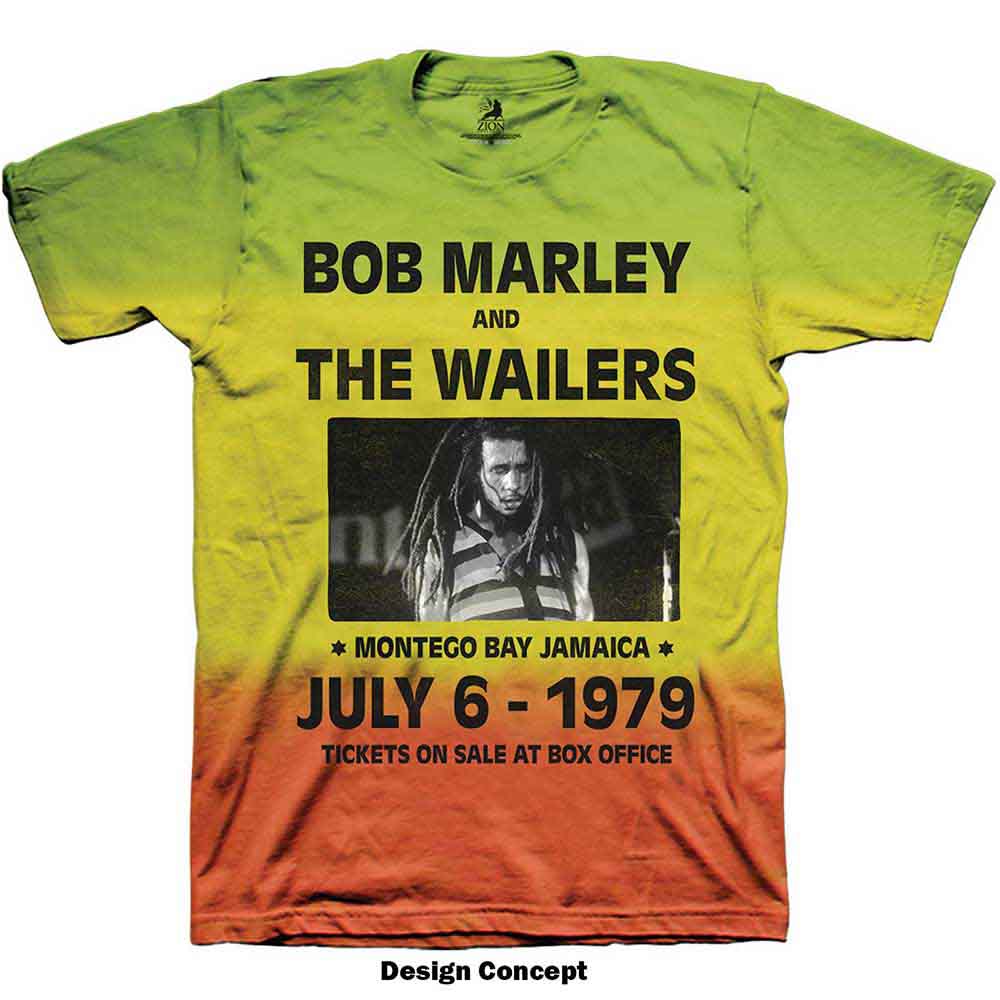 Een foto van een Bob Marley T-Shirt