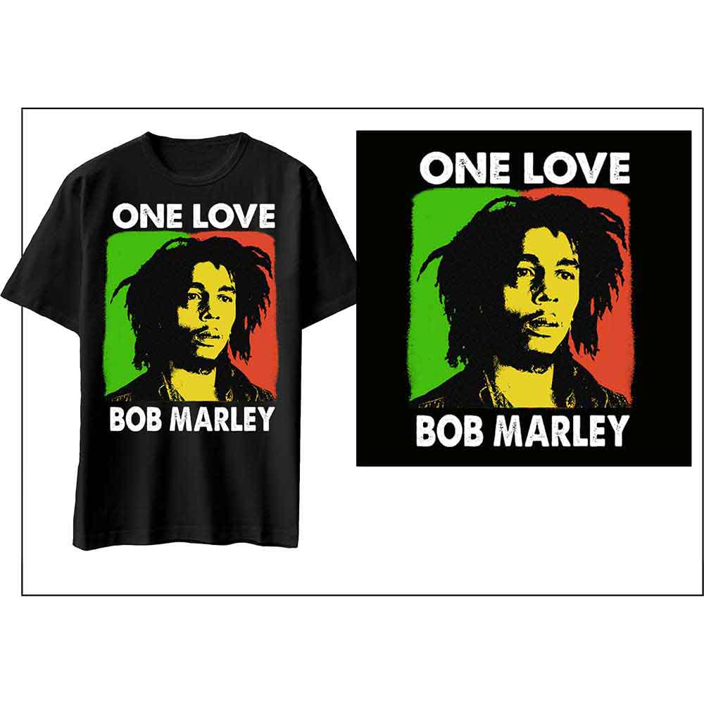Een foto van een Bob Marley T-Shirt