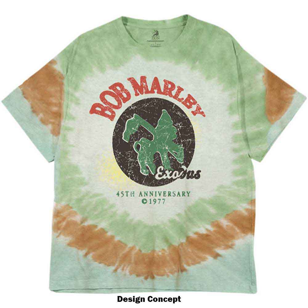 Een foto van een Bob Marley T-Shirt
