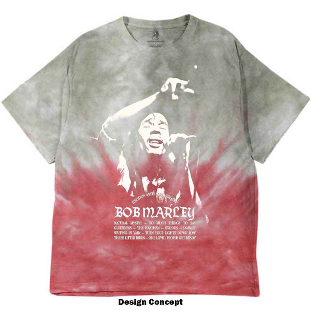 Een foto van een Bob Marley T-Shirt