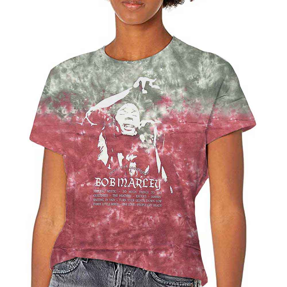 Een foto van een Bob Marley T-Shirt