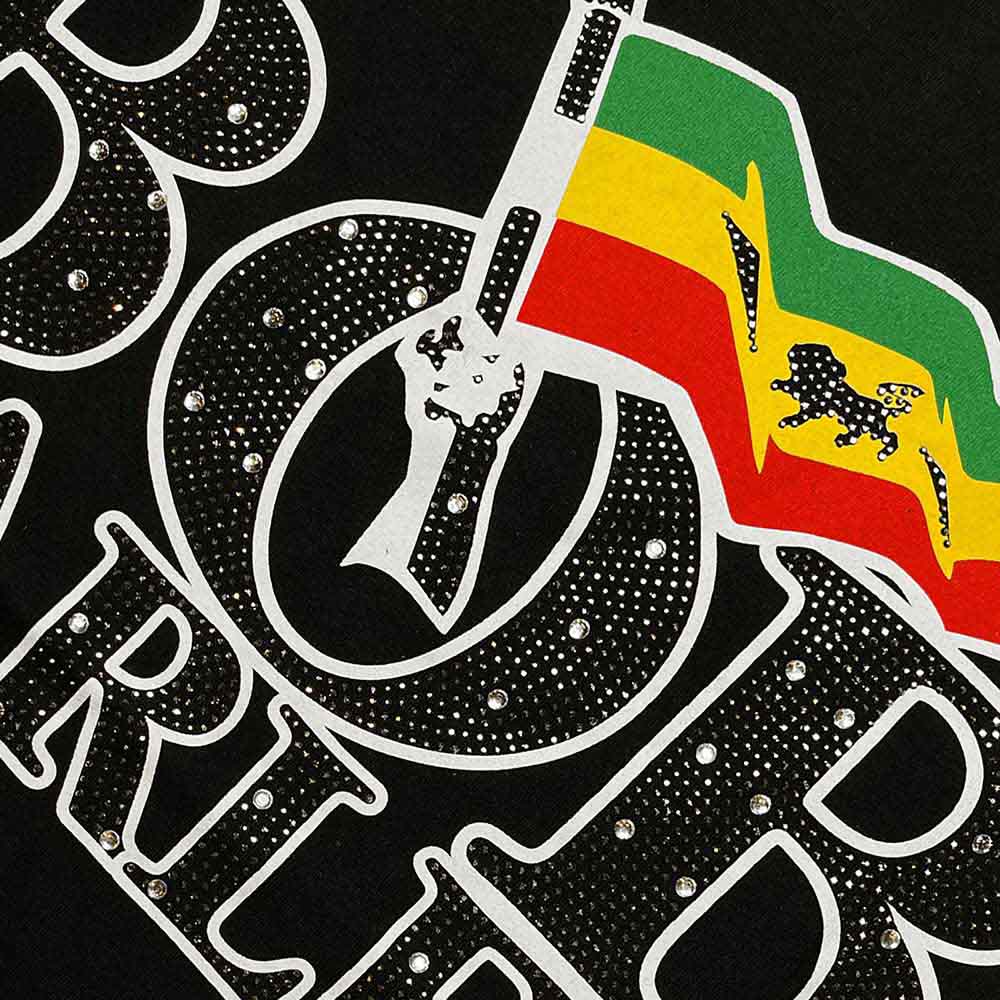 Een foto van een Bob Marley T-Shirt