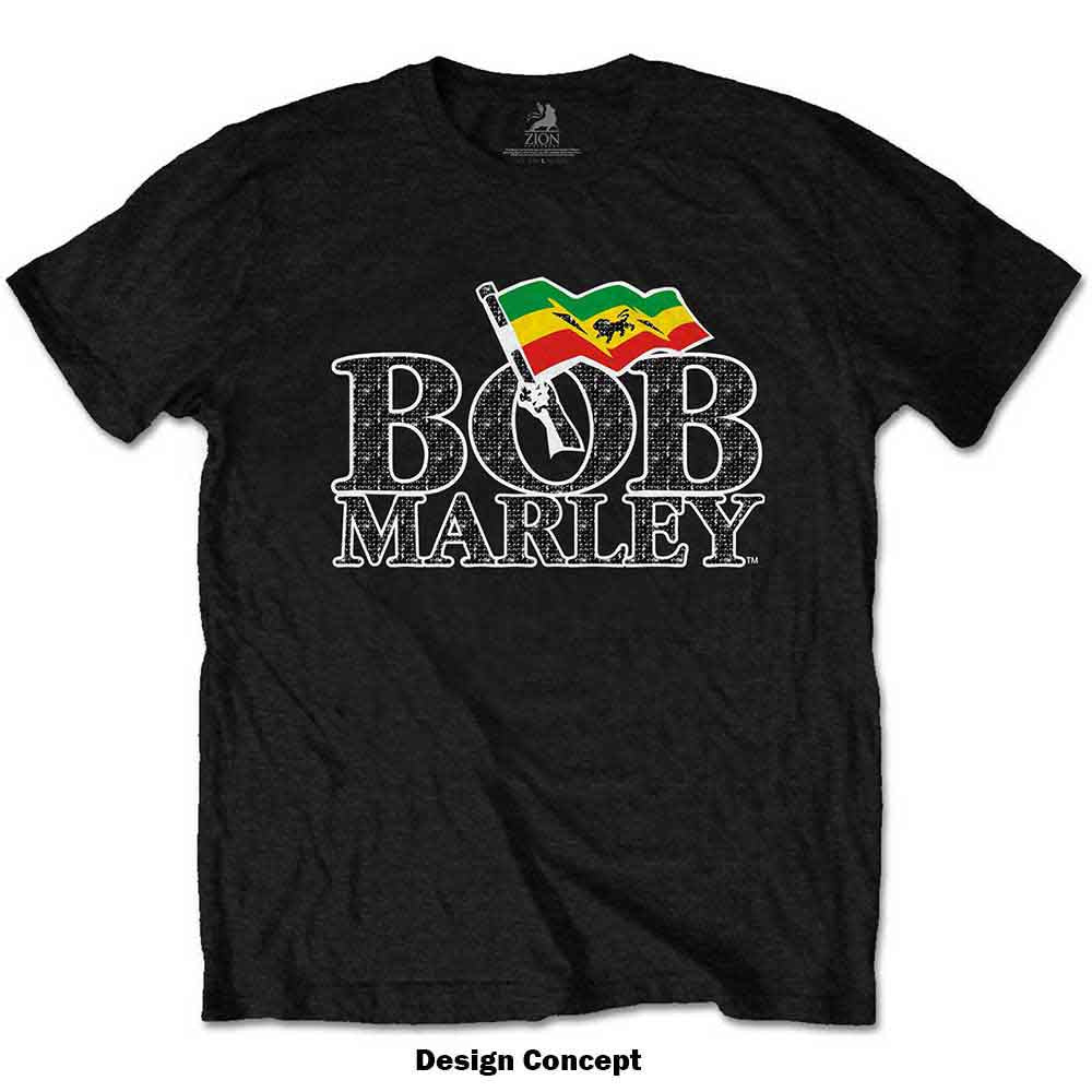 Een foto van een Bob Marley T-Shirt