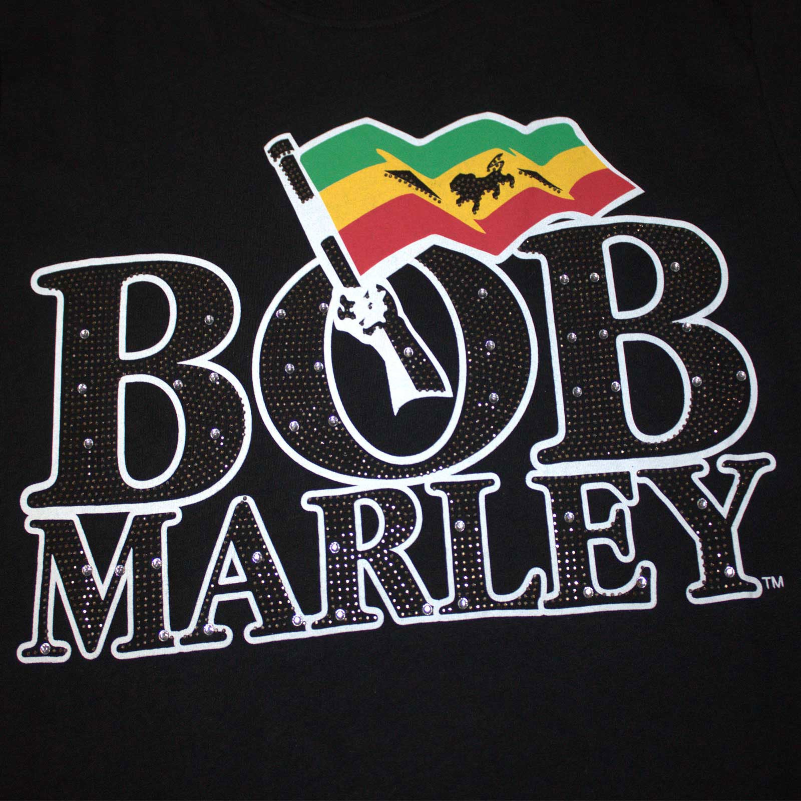 Een foto van een Bob Marley T-Shirt