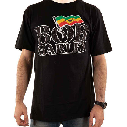 Een foto van een Bob Marley T-Shirt