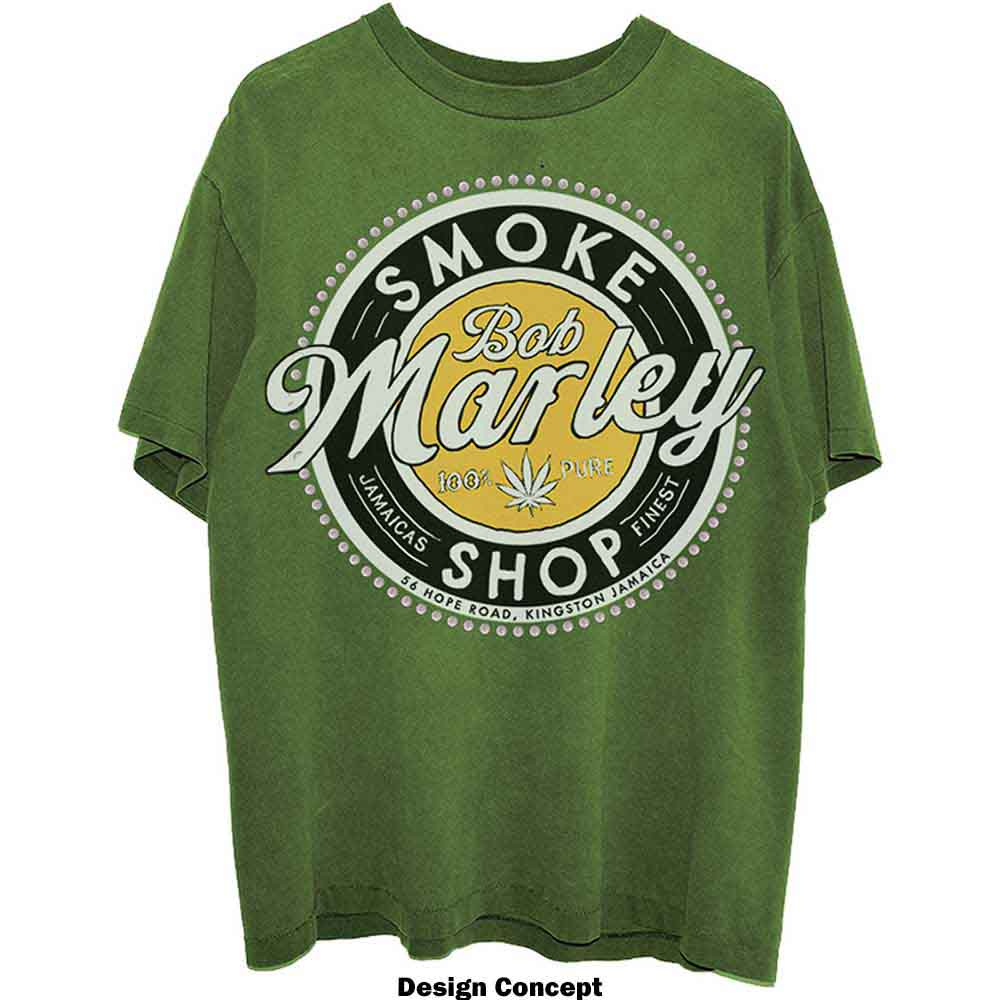 Een foto van een Bob Marley T-Shirt
